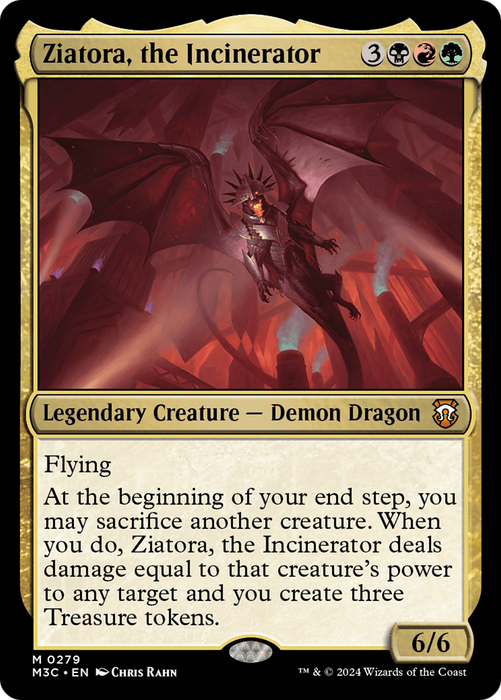 Ziatora, the Incinerator (M3C-279) - mythic