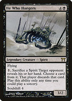 He Who Hungers (CHK-114) - rare - Foil