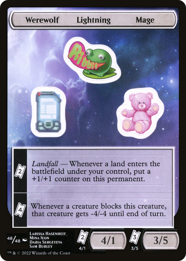 Werewolf Lightning Mage (UNF-048) - common