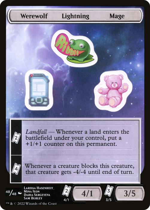 Werewolf Lightning Mage (UNF-048) - common