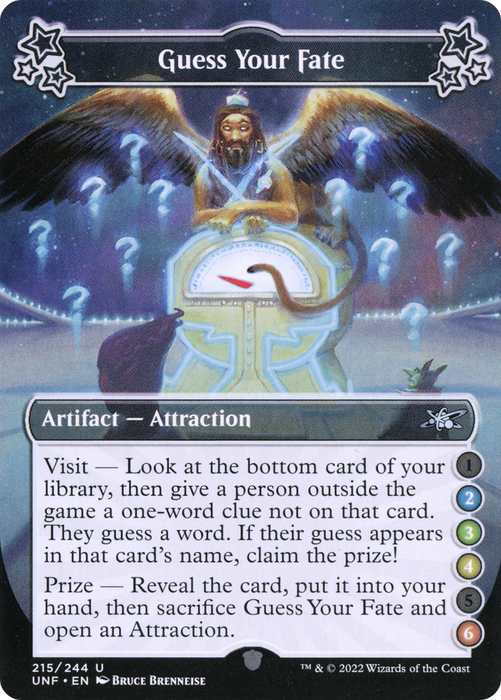 Guess Your Fate (UNF-215A) - uncommon - Foil