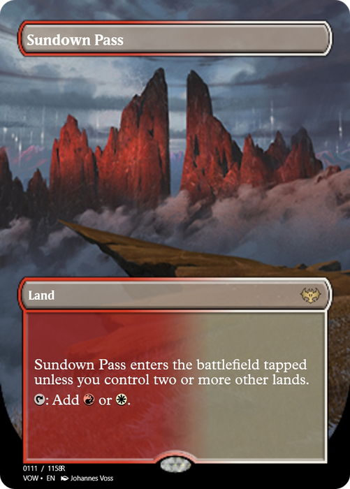 Sundown Pass (PRM-95459) - rare