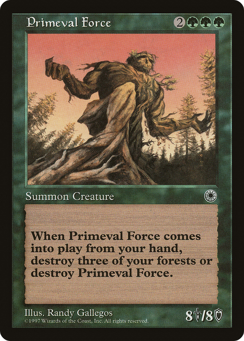 Primeval Force (POR-182) - rare