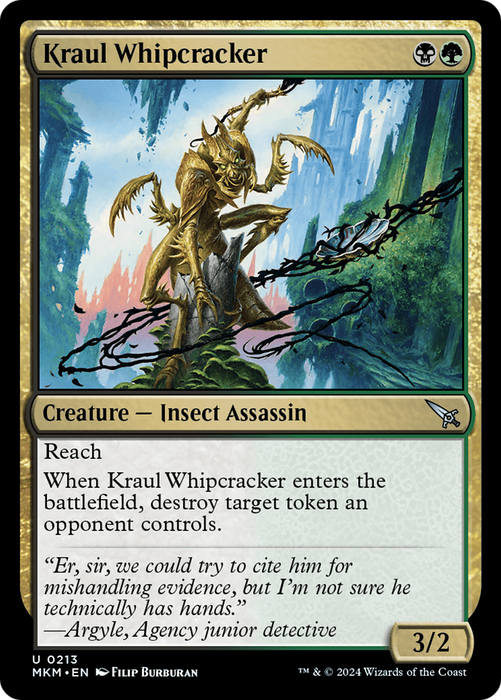 Kraul Whipcracker (MKM-213†) - uncommon - Foil