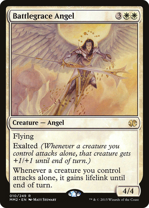 Battlegrace Angel (MM2-010) - rare - Foil