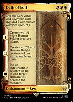 Oath of Eorl (LTC-471) - rare: (Showcase)