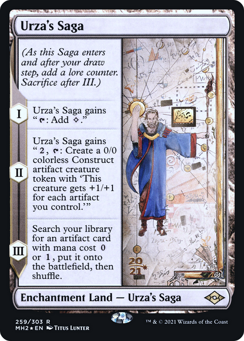 Urza's Saga (PRE-259S) - rare - Foil