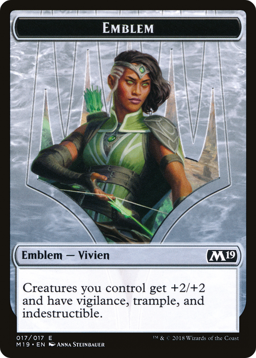 Vivien Reid Emblem (M19-017) - common