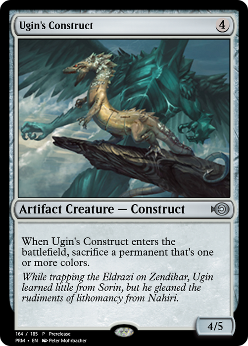 Ugin's Construct (PRM-55761) - uncommon - Foil