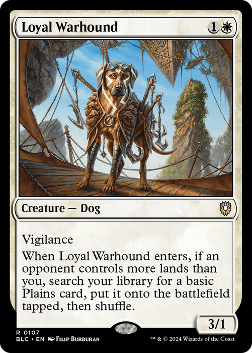 Loyal Warhound (BLC-107) - rare