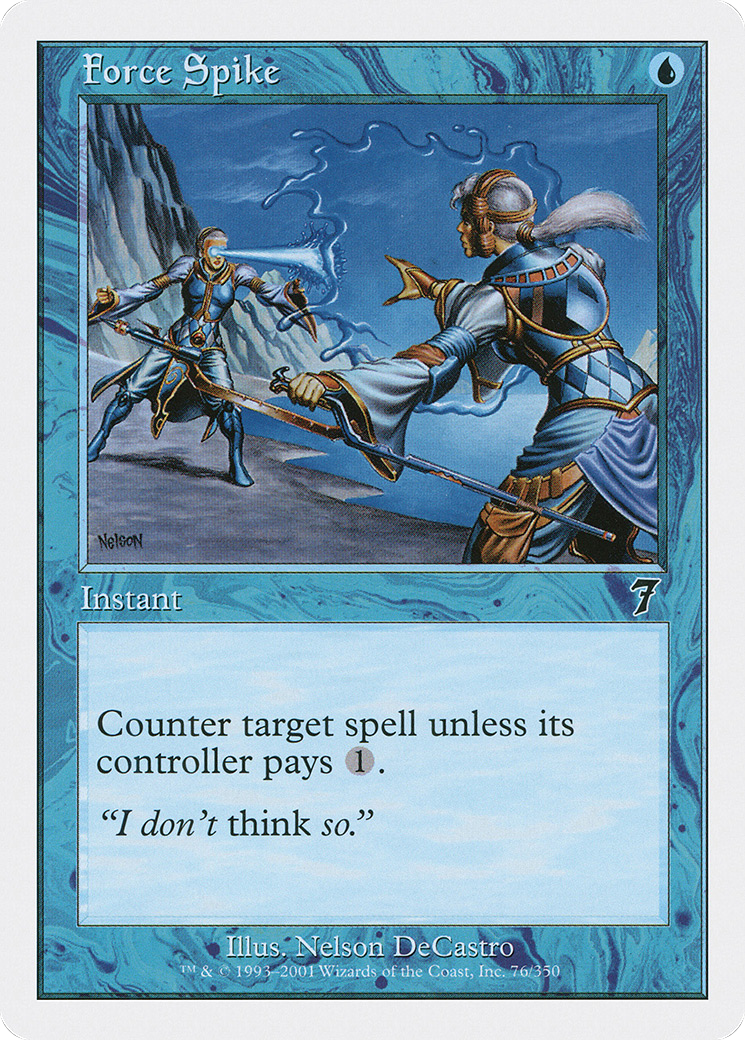 Force Spike (7ED-076) - common