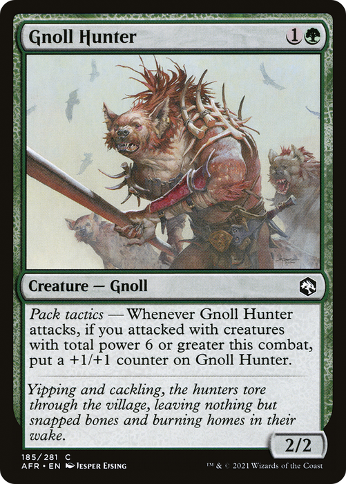Gnoll Hunter (AFR-185) - common