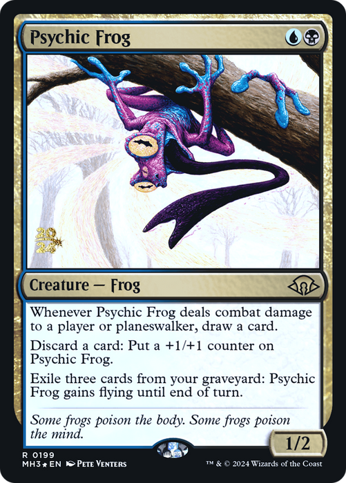Psychic Frog (PRE-199S) - rare - Foil