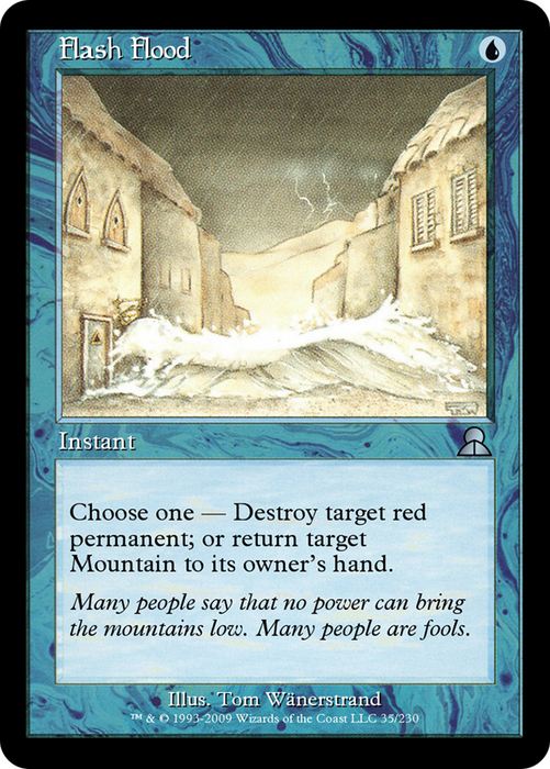Flash Flood (ME3-035) - uncommon