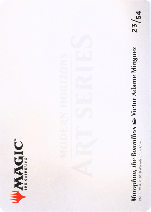 Morophon, the Boundless // Morophon, the Boundless (AMH1-023) - common (Borderless)