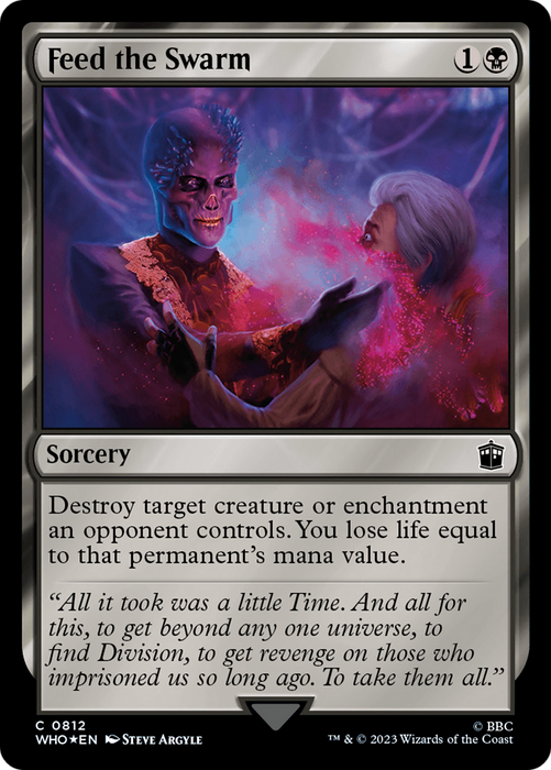 Feed the Swarm (WHO-812) - common - Foil