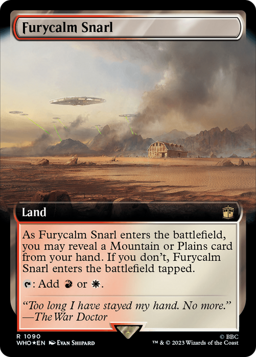 Furycalm Snarl (WHO-1090) - rare: (Extended Art) - Foil