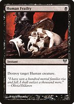 Human Frailty (AVR-109) - uncommon - Foil