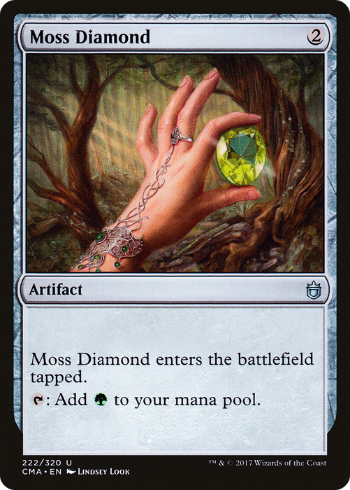 Moss Diamond (CMA-222) - uncommon