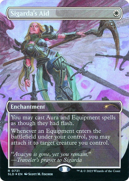 Sigarda's Aid (SLD-731) - rare - Foil