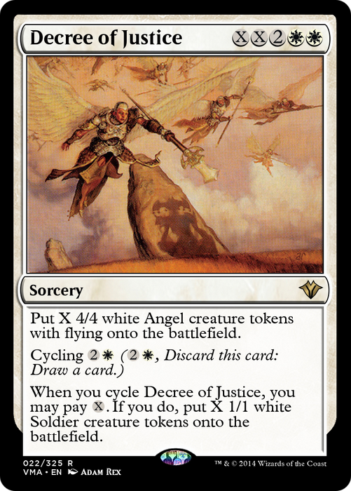 Decree of Justice (VMA-022) - rare
