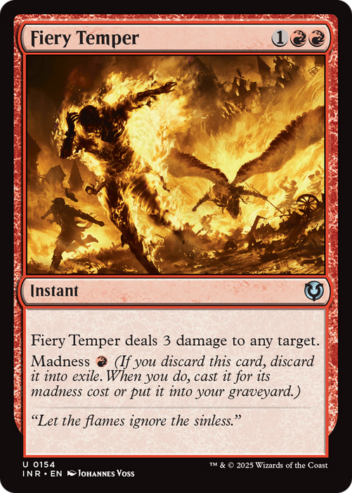 Fiery Temper (INR-154) - uncommon