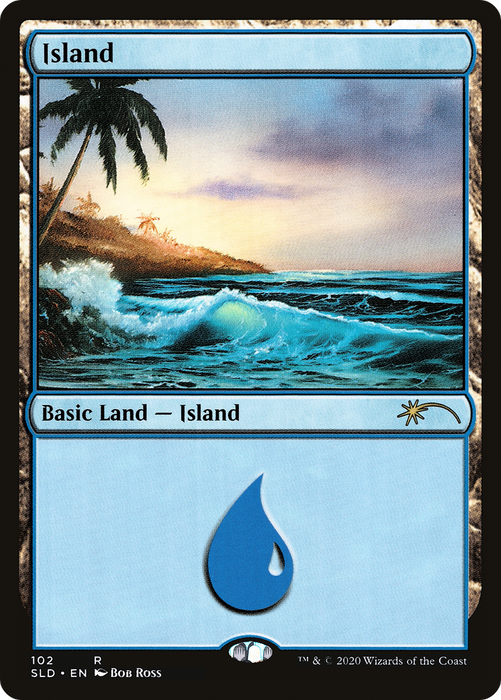 Island (SLD-102) - rare - Foil