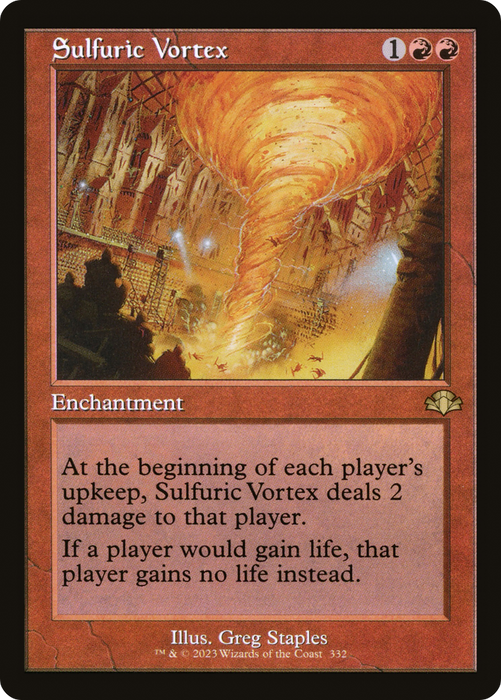 Sulfuric Vortex (DMR-332) - rare - Foil