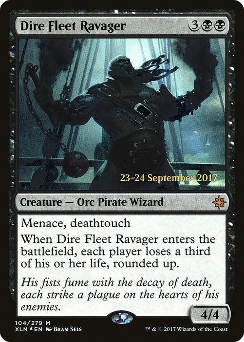 Dire Fleet Ravager (PRE-104S) - mythic - Foil
