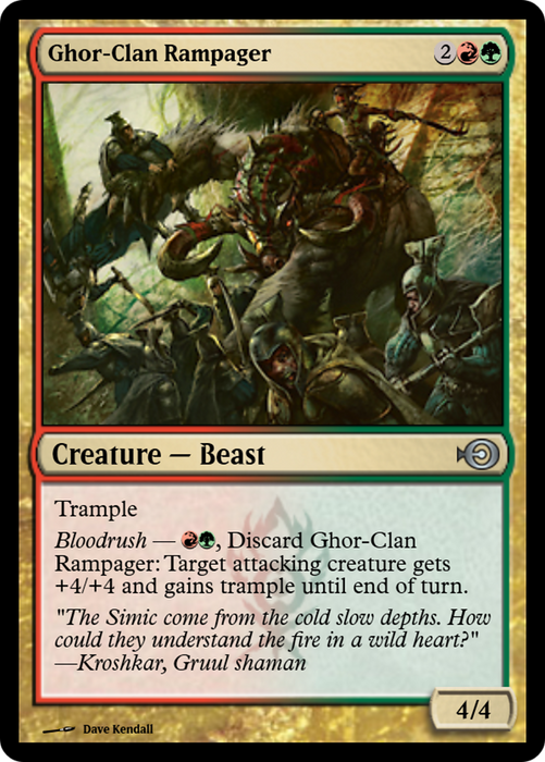 Ghor-Clan Rampager (PRM-50110) - uncommon - Foil