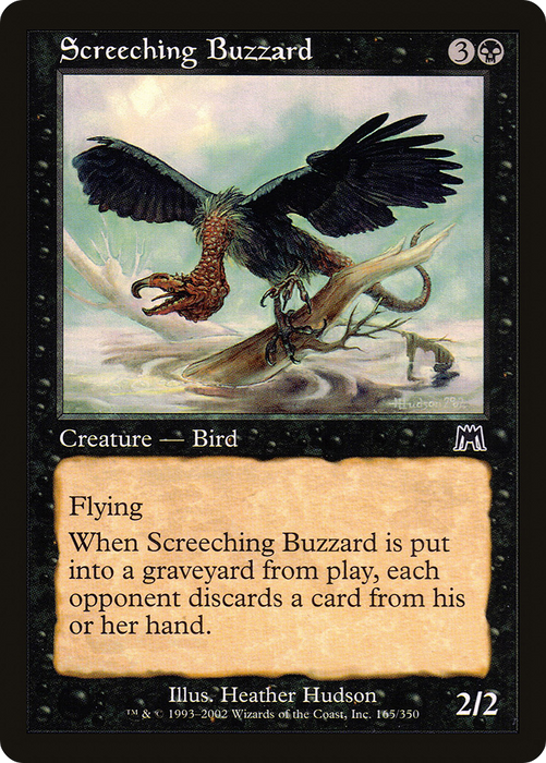 Screeching Buzzard (ONS-165) - common