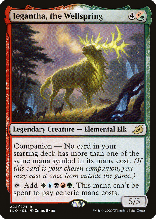Jegantha, the Wellspring (IKO-222) - rare: (companion)