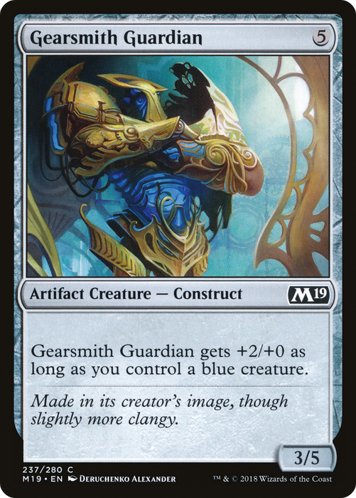 Gearsmith Guardian (M19-237) - common - Foil
