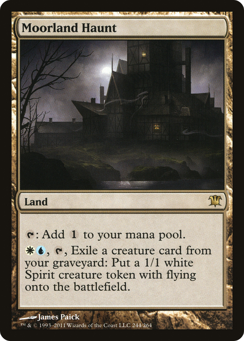 Moorland Haunt (ISD-244) - rare - Foil