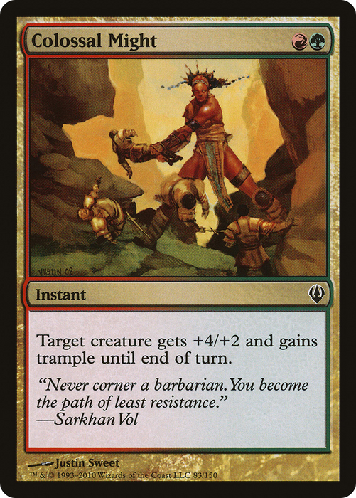 Colossal Might (ARC-083) - common