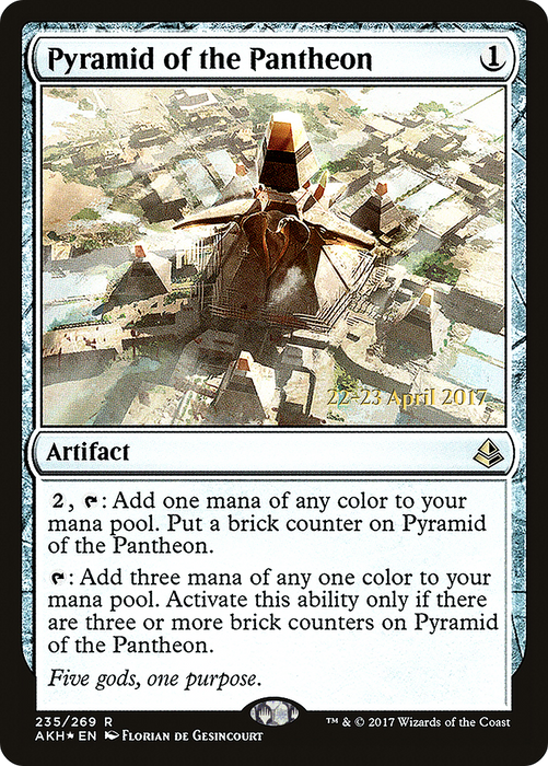 Pyramid of the Pantheon (PRE-235S) - rare - Foil
