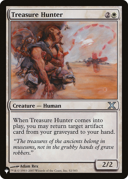 Treasure Hunter (LIST-10E-52) - uncommon