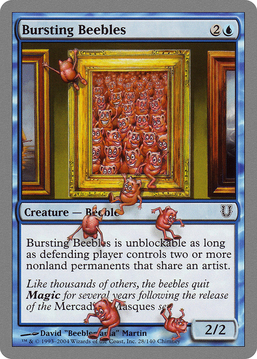 Bursting Beebles (UNH-028) - common - Foil
