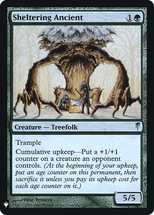 Sheltering Ancient (LIST-CSP-121) - uncommon - Foil
