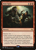 Mob Rule (FRF-109) - rare