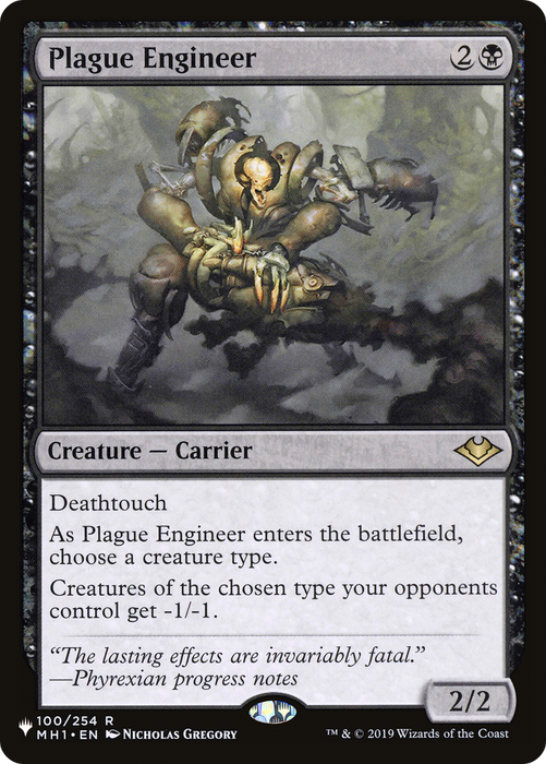 Plague Engineer (LIST-MH1-100) - rare