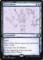 Dress Down (MH2-334) - rare: (Showcase) - Foil