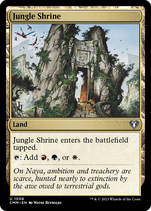 Jungle Shrine (CMM-1006) - uncommon