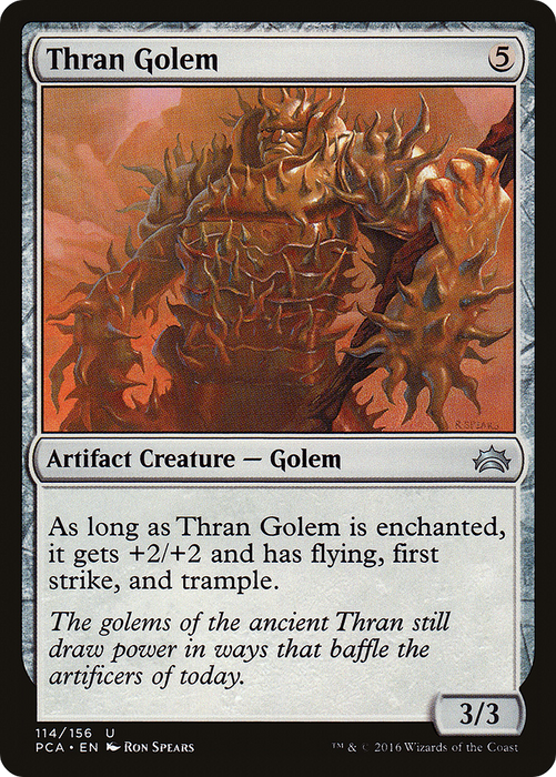 Thran Golem (PCA-114) - uncommon