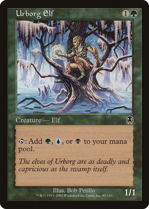 Urborg Elf (APC-090) - common - Foil
