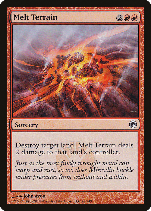 Melt Terrain (SOM-097) - common - Foil