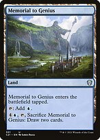 Memorial to Genius (C21-301) - uncommon