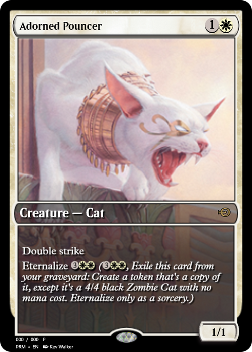 Adorned Pouncer (PRM-64993) - rare - Foil