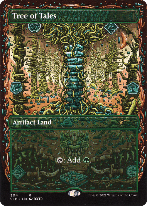 Tree of Tales (SLD-304) - rare (Borderless) - Foil