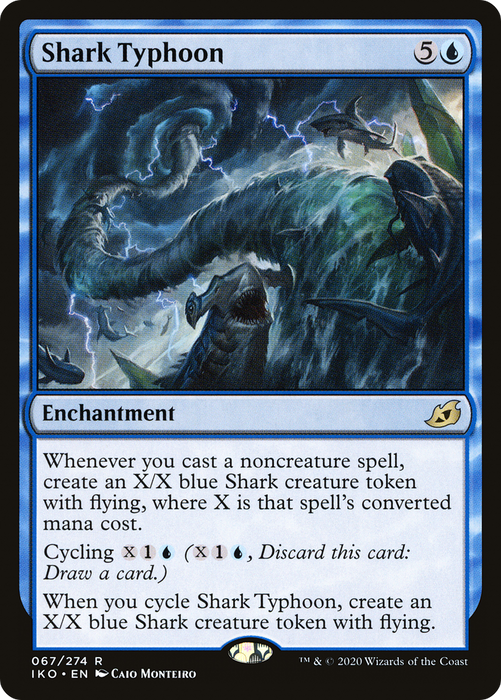 Shark Typhoon (IKO-067) - rare - Foil